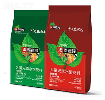 大量元素水溶肥料-中沃施樂美+中沃果狀元-麥德隆