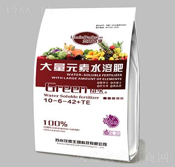 大量元素水溶肥料10-6-42+TE-蘭因百盛-茂盛生物