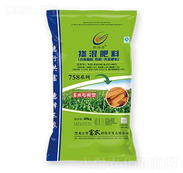 玉米專用型含腐植酸有機無機摻混肥料23-10-7-粒動力-富農科技