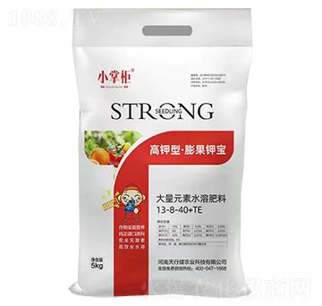 高鉀型·膨果鉀寶大量元素水溶肥13-8-40+TE-小掌柜-天行健