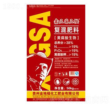 黃腐酸生物復(fù)混肥料19-19-19-鑫三國-金地福