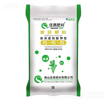 高濃度硫酸鉀型復(fù)合肥料15-15-15-住商肥料