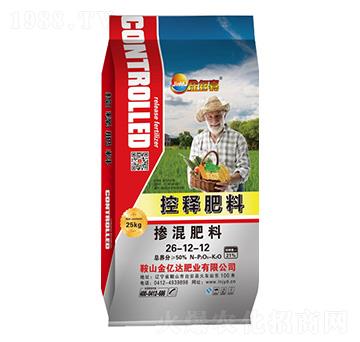 25kg控釋摻混肥料26-12-12-金每嘉-金億達(dá)肥業(yè)
