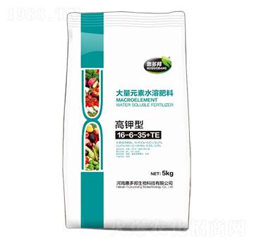 高鉀膨果型大量元素水溶肥料16-6-35+TE-惠多邦