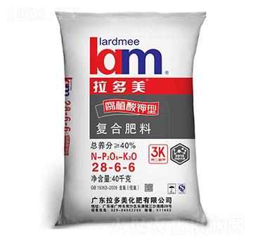 玉米專(zhuān)用復(fù)合肥料28-6-6-拉多美