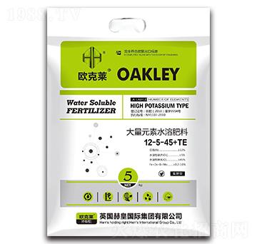 大量元素水溶肥料12-5-45+TE-歐克萊-森正達生物