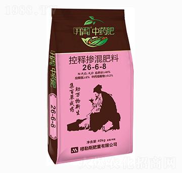 控釋摻混肥料26-6-8-開青中藥肥-穆勒斯肥業(yè)