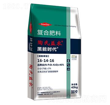 硝酸磷型復合肥料16-14-16-黑能時代-陶氏益農(nóng)