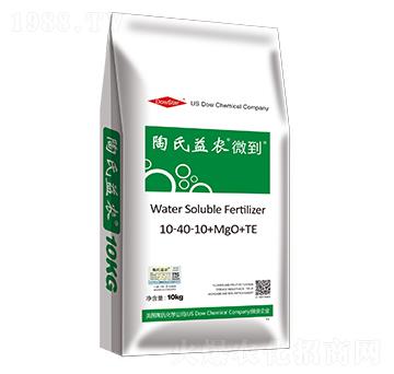 大量元素水溶肥料10-40-10+MgO+TE-微到-陶氏益農(nóng)