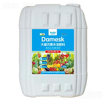 有機無機懸浮水溶肥料150-50-400+TE-達美史克